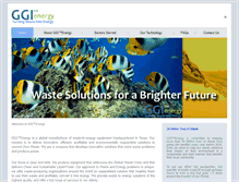 Tablet Screenshot of ggienergyinc.com